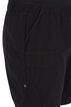Loose cotton shorts with pockets, Black, Packshot image number 2