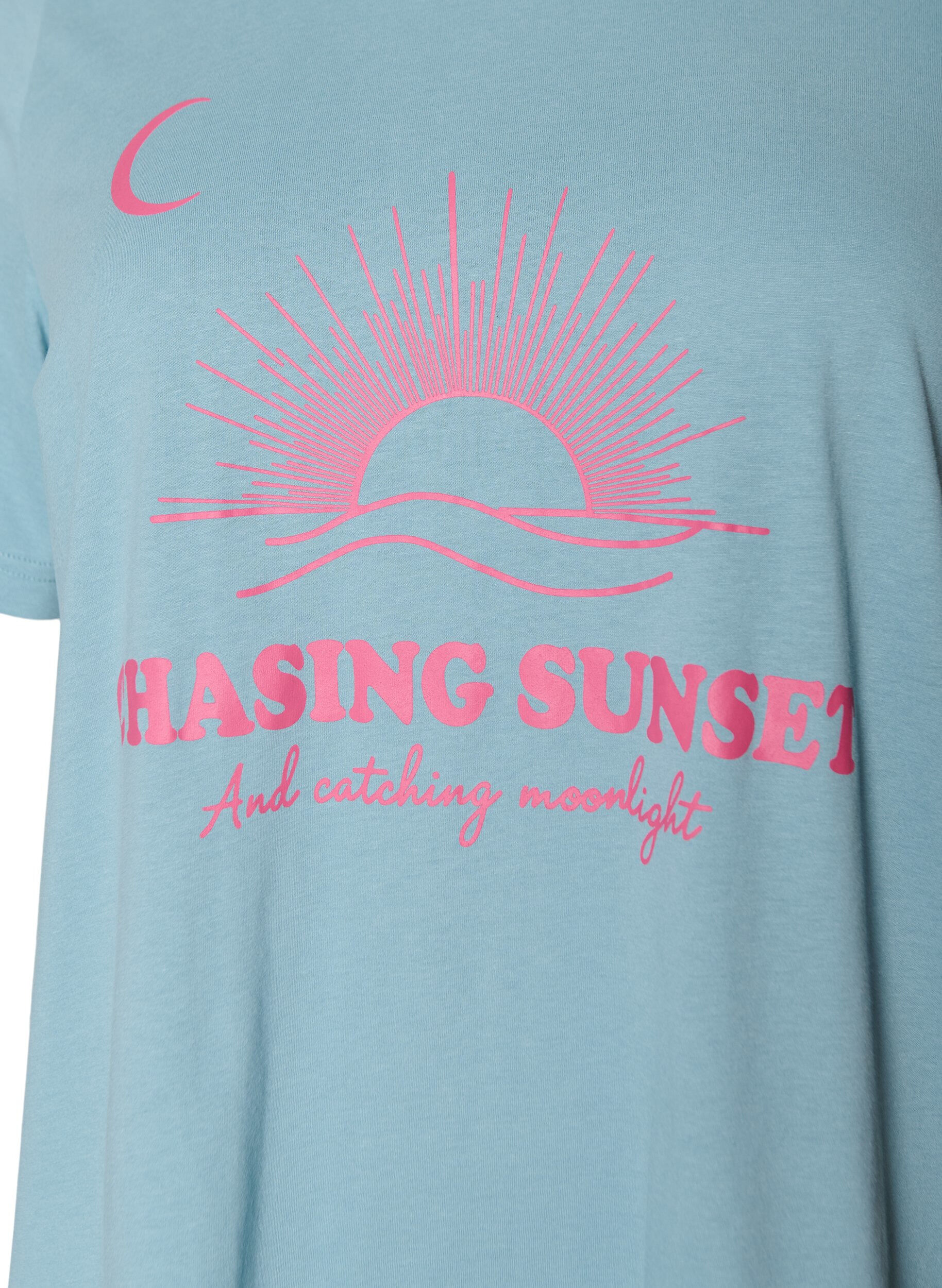 ZizzifashionT-shirt with motif, Blue, Packshot image number 2