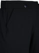 Ankle length trousers with loose fit, Black, Packshot image number 2