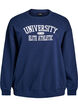 Sweatshirt with motif, Blue, Packshot image number 0