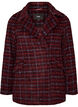 Checked jacket with pockets, Red, Packshot image number 0