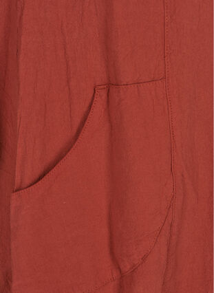 Dress with pockets, Barn Red, Packshot image number 2