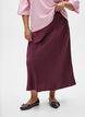 Satin midi skirt, Dark Bordeaux, Model image number 3