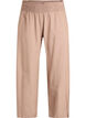 Smock pants with linen, Brown, Packshot image number 0