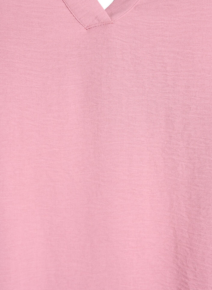 Blouse with 3/4 sleeves, Rose, Packshot image number 2