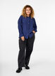 Shirt with collar and chest pockets, Blue, Model image number 1