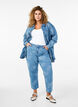 Vera floral jeans, Light Blue, Model image number 0