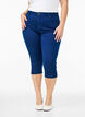 High-waisted Amy capri jeans with super slim fit, Blue, Packshot image number 2