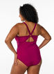 Swimsuit with back detail, Red, Model image number 1