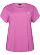 Solid-coloured training T-shirt, Purple, Packshot image number 0