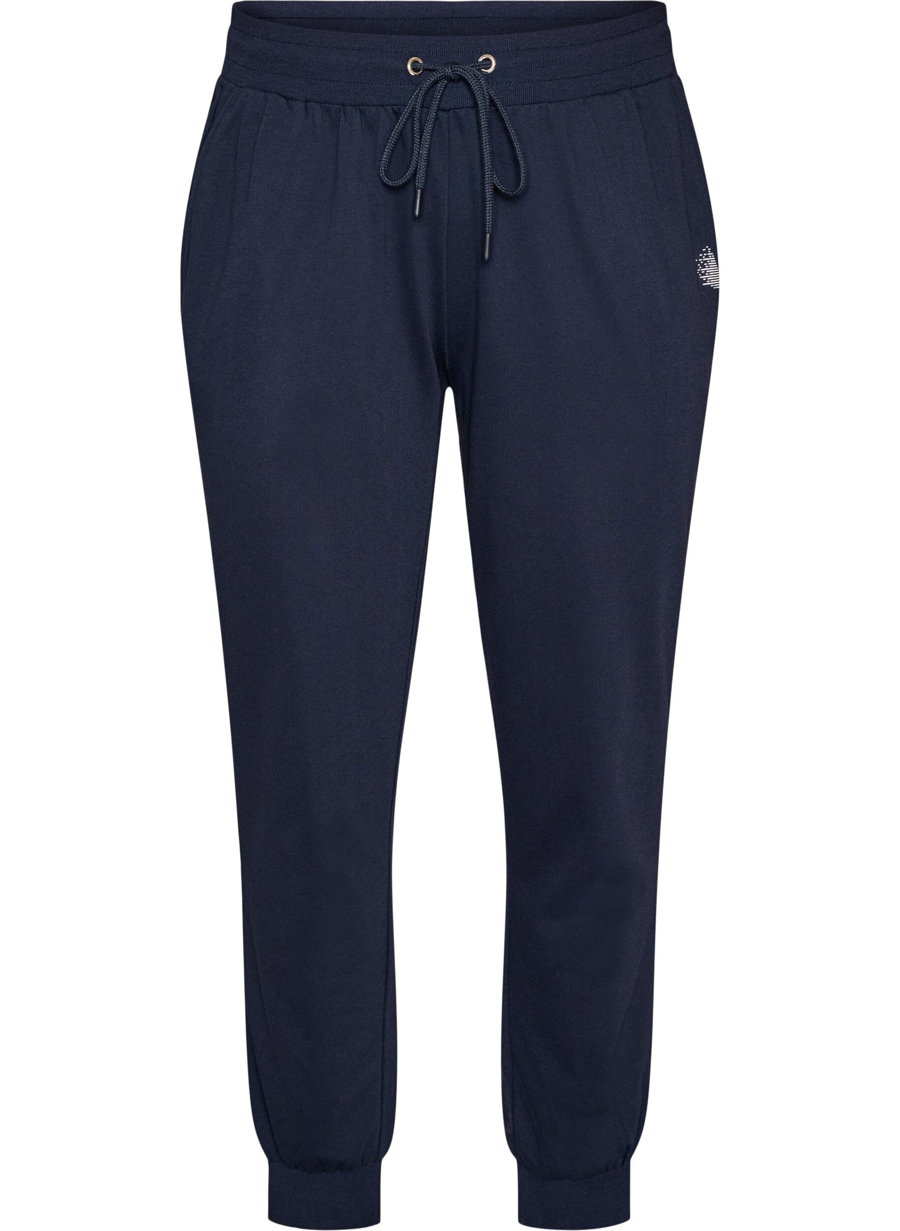 ZizzifashionLoose workout trousers with pockets, Blue, Packshot image number 0