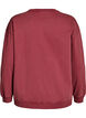 Loose sweatshirt with washed look, Red, Packshot image number 1