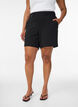 Shorts with pockets and loose fit, Black, Model image number 3