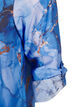 Viscose shirt dress with marble print, Palace Blue AOP, Packshot image number 3