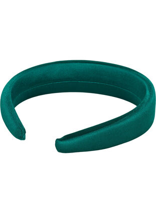 Satin headband, Dark Green, Packshot image number 1