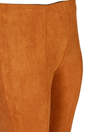 Leggings with texture and a zip, Glazed Ginger, Packshot image number 3