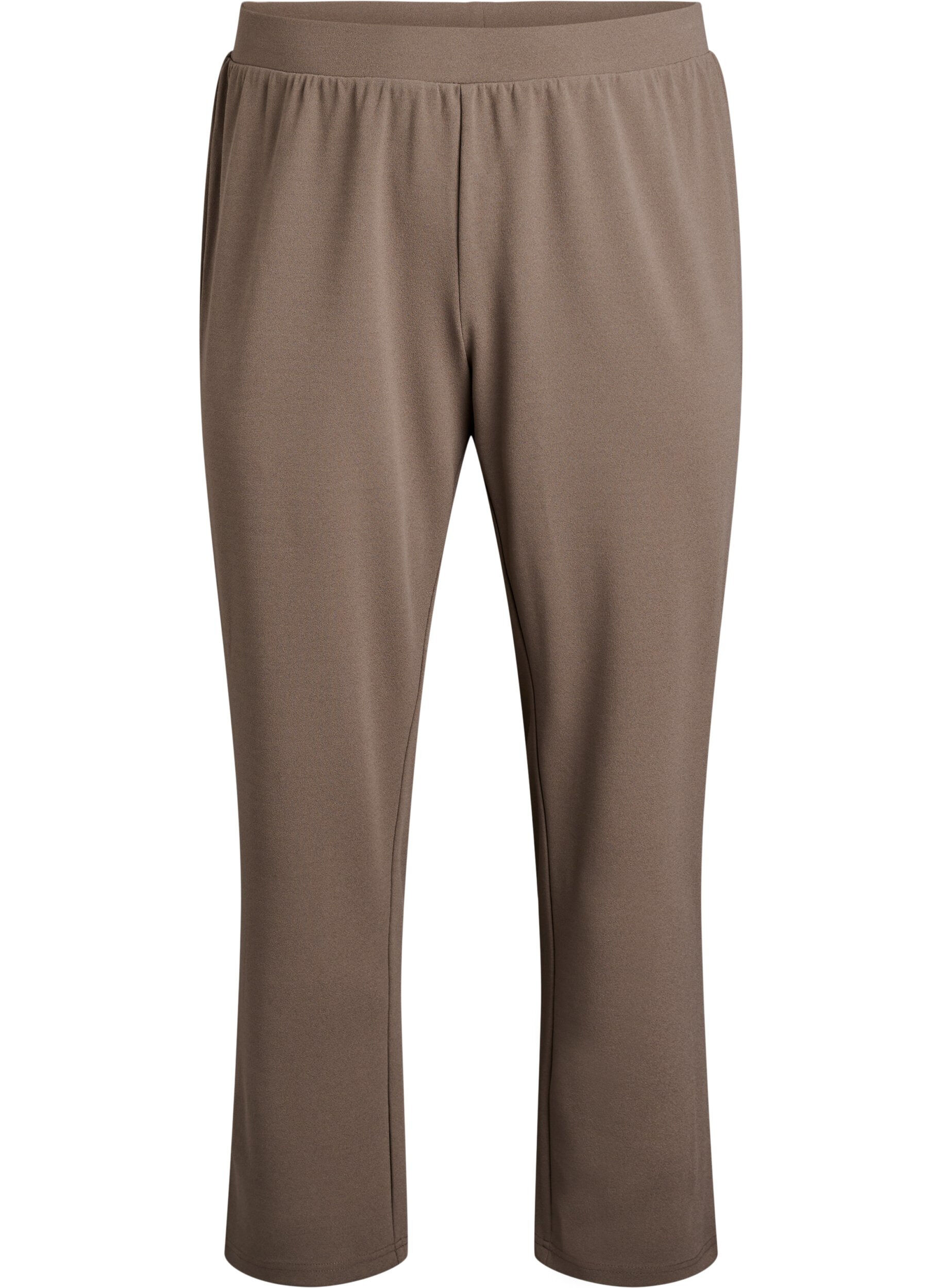 Zizzifashion Straight fit trousers, Beige, Packshot image number 0