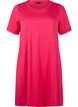 Cotton t-shirt dress, Bright Rose, Packshot image number 0