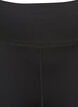 Close-fit workout capris, Black, Packshot image number 2