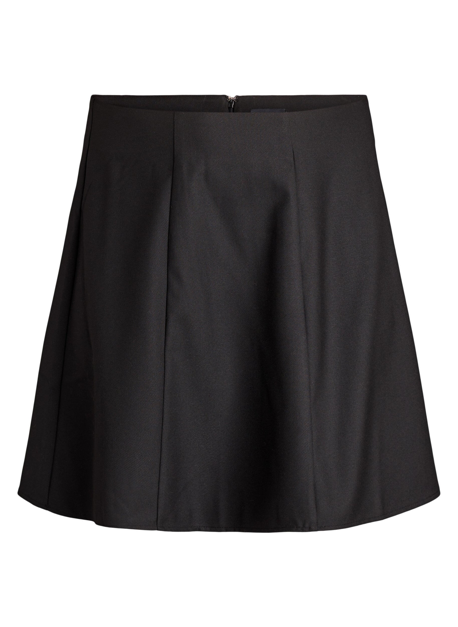 ZizzifashionShort A-line skirt, Black, Packshot image number 0