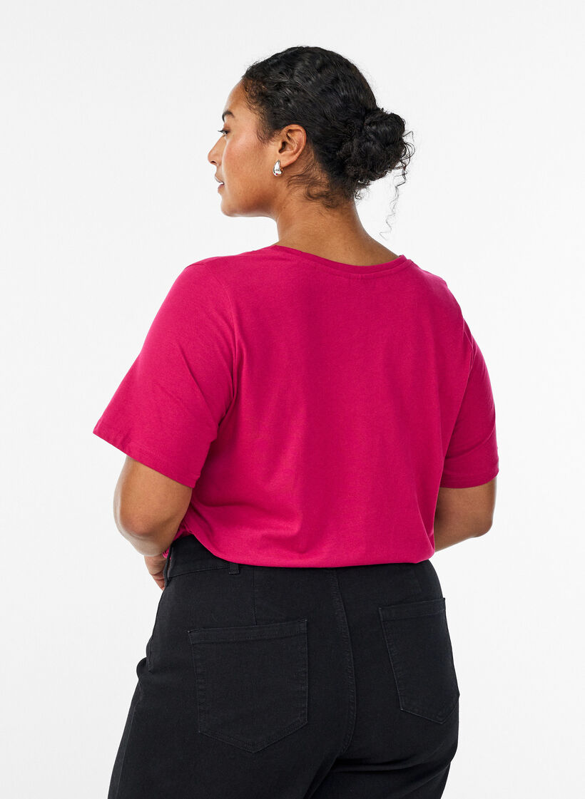 FLASH - T-shirt with print, Red, Model image number 2