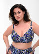 Printed bikini top, Ditsy Flower, Model image number 0