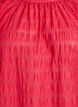 Sleeveless blouse with texture and ruffles, Red, Packshot image number 2
