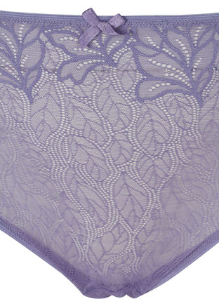 Lace knickers with regular waist height, Purple Haze, Packshot image number 2