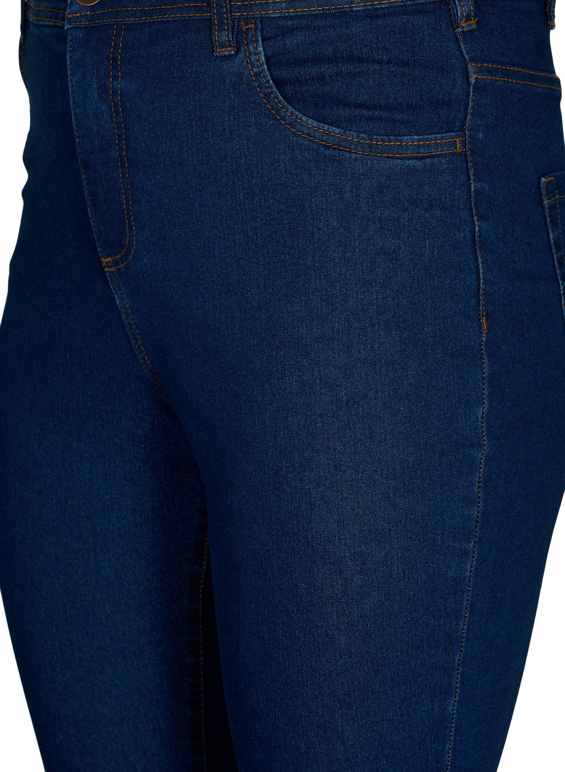 Zizzifashion Jeans with super slim fit, Blue, Packshot image number 2