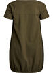 Short sleeve cotton dress, Green, Packshot image number 1