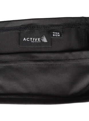 Plain sports sweatband, Black, Packshot image number 2