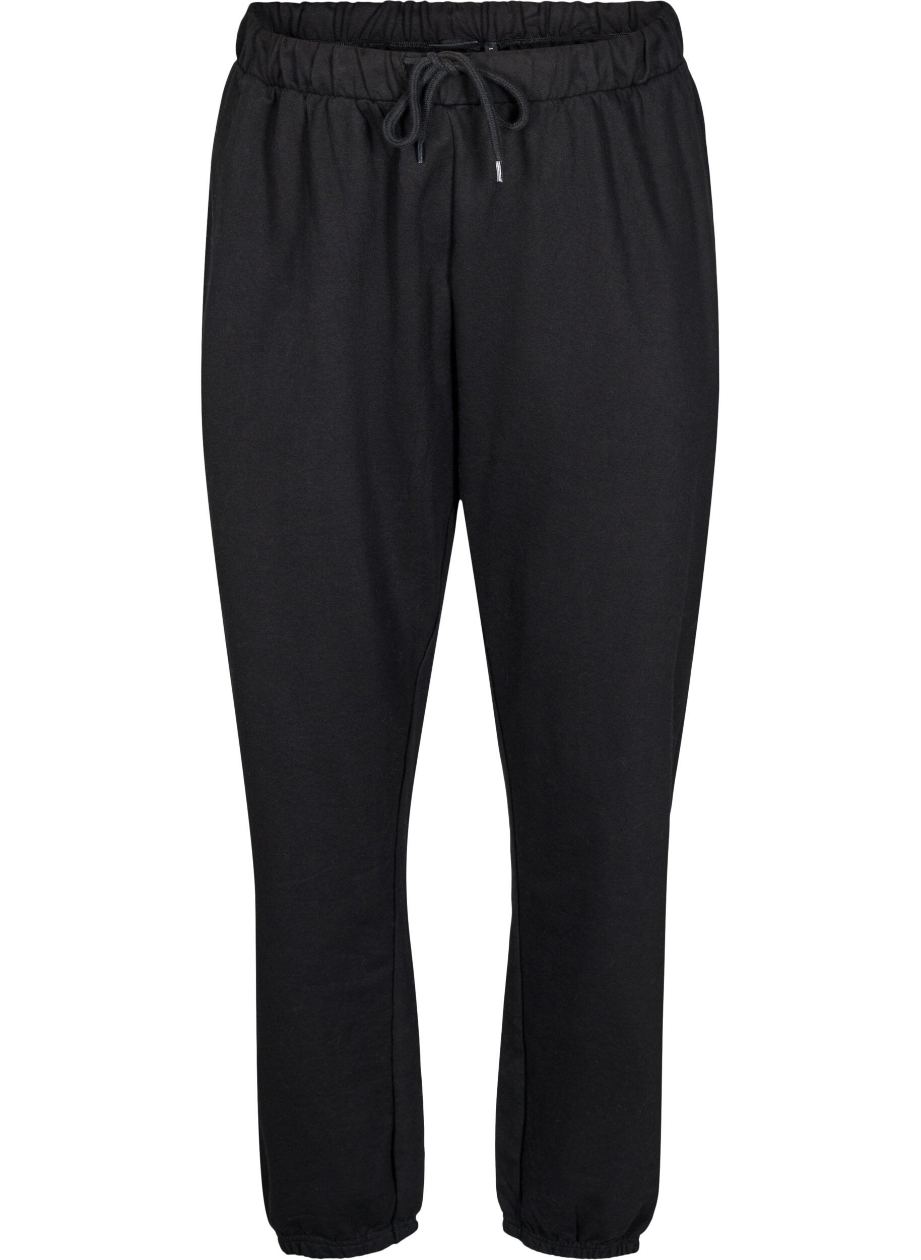 Zizzifashion Sweatpants with pockets, Black, Packshot image number 0
