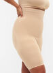 High waisted shapewear shorts, Beige, Model image number 3