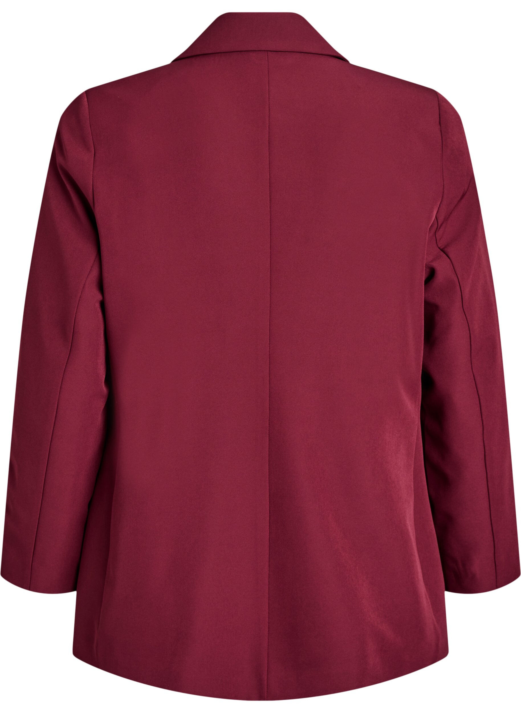 ZizzifashionClassic blazer with button fastening, Red, Packshot image number 1