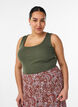 Fitted top with motif, Green, Model image number 0