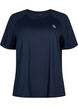 Short-sleeved training t-shirt with round neck, Night Sky, Packshot image number 0