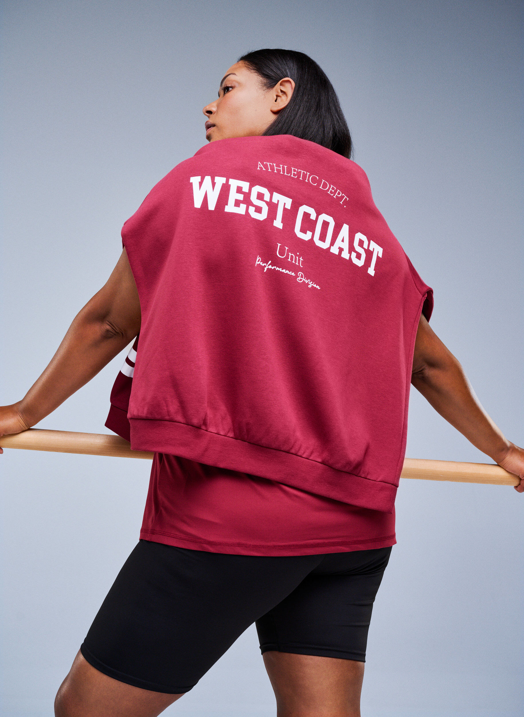 Zizzifashion Solid-coloured training T-shirt, Red, Image image number 0