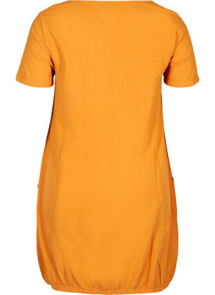 Dress with pockets, Spruce Yellow, Packshot image number 1
