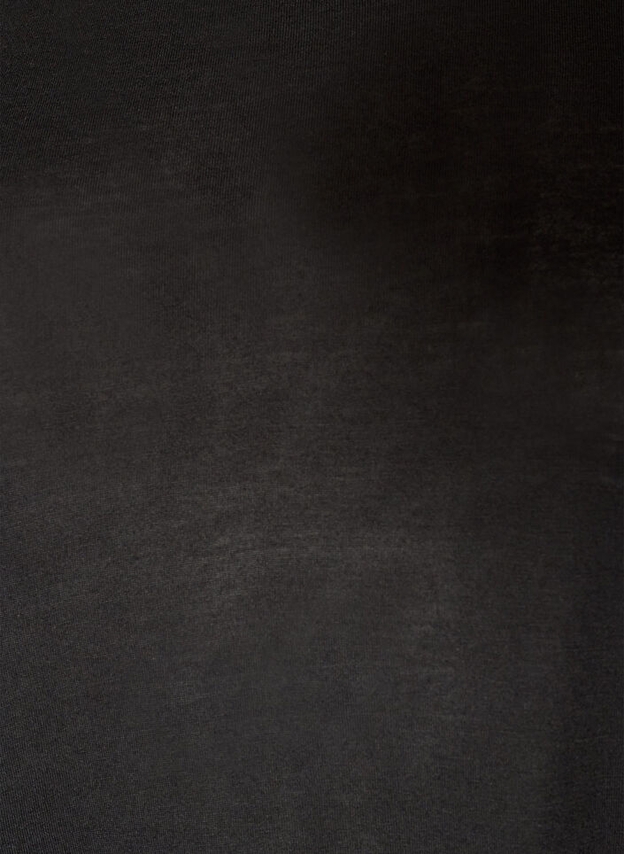 Loose T-shirt in viscose jersey, Black, Packshot image number 2