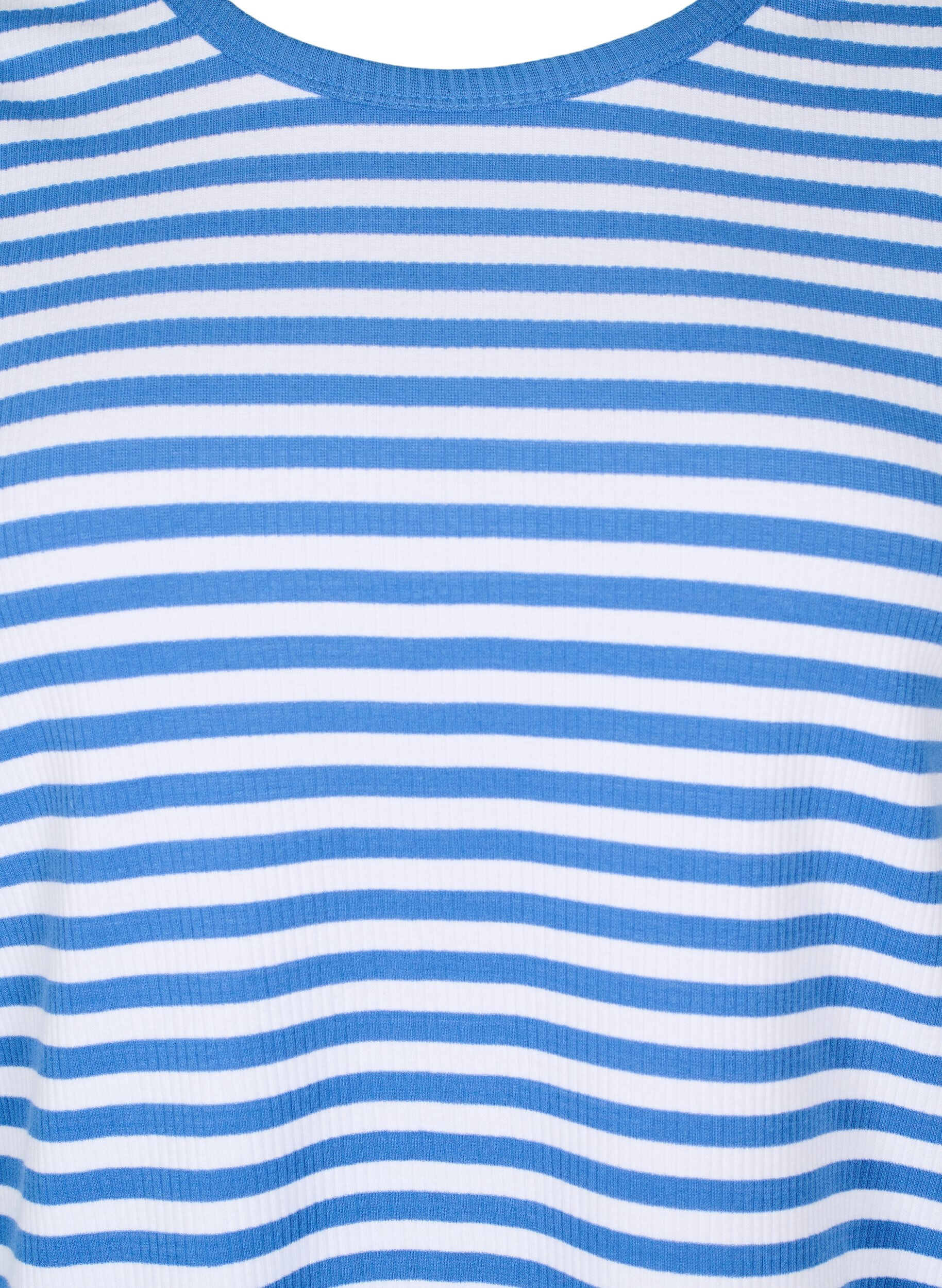 Zizzifashion Striped blouse with long sleeves, Blue, Packshot image number 2