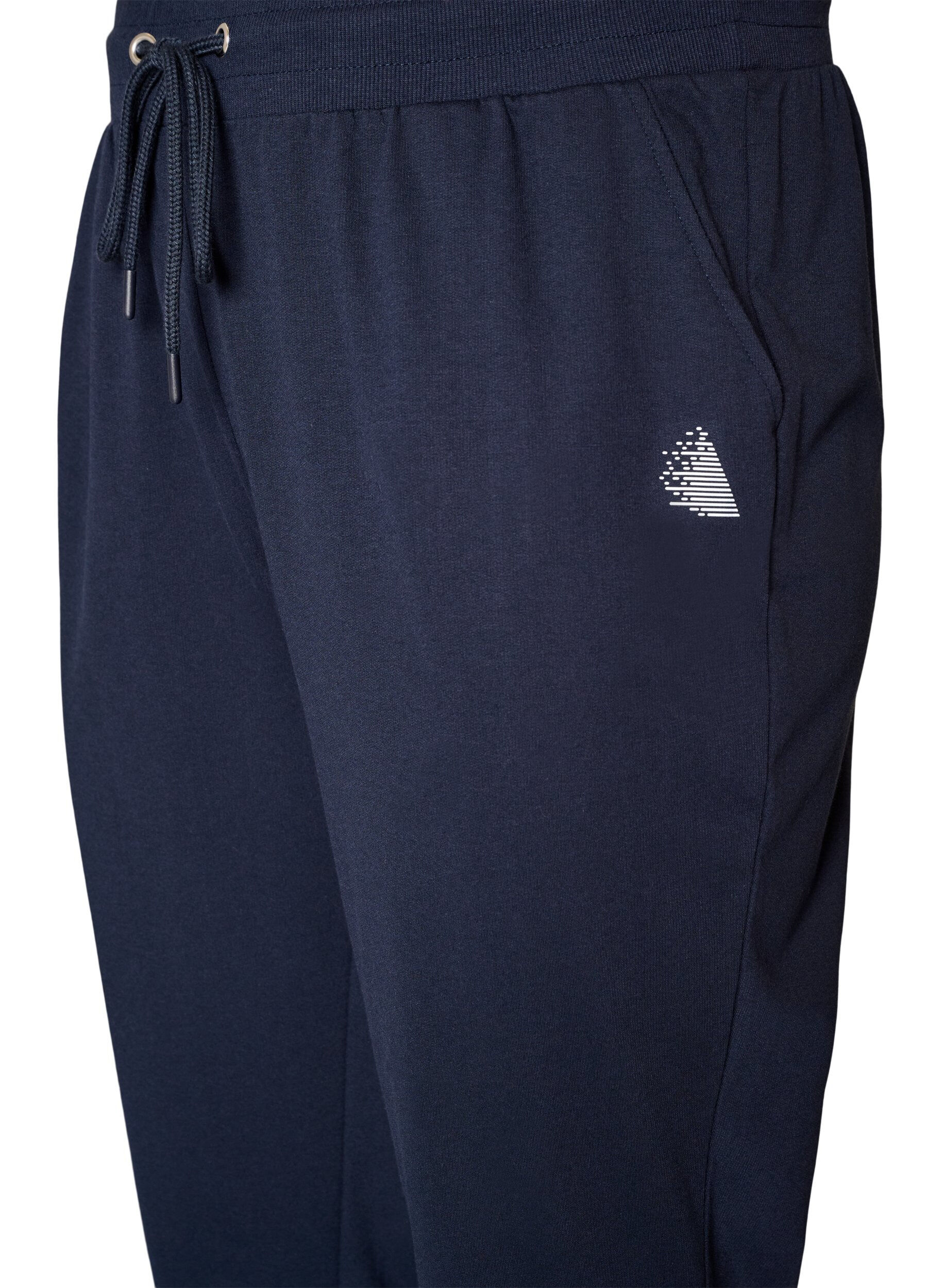 ZizzifashionLoose workout trousers with pockets, Blue, Packshot image number 2
