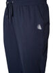 Loose workout trousers with pockets, Blue, Packshot image number 2