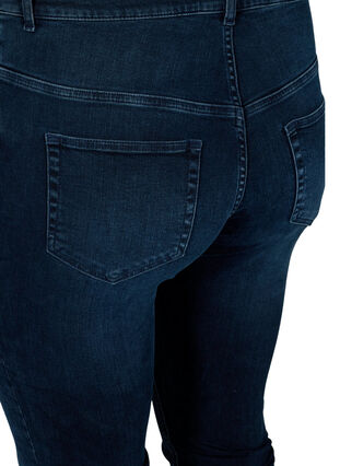 Super slim fit Amy jeans with a high waist, Blue/Black Denim, Packshot image number 3