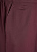 Wide-leg trousers with a high waist, Dark Bordeaux, Packshot image number 2
