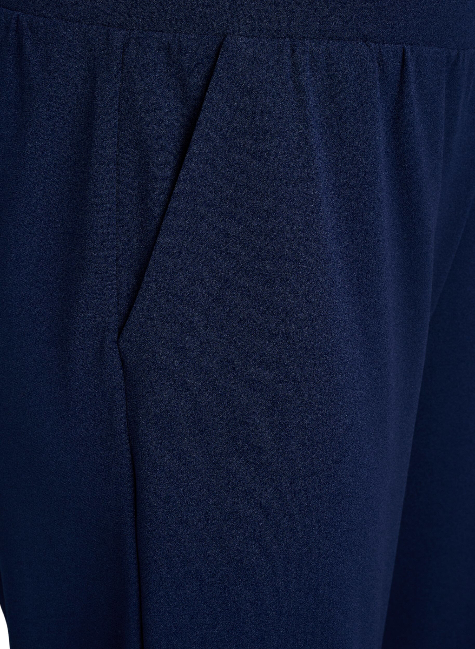 Zizzifashion High-waisted knickers with a loose fit, Blue, Packshot image number 2