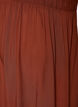 Culottes in viscose with a high waist and wide legs, Red, Packshot image number 2