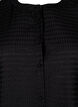 Lyocell shirt blouse with texture, Black, Packshot image number 2