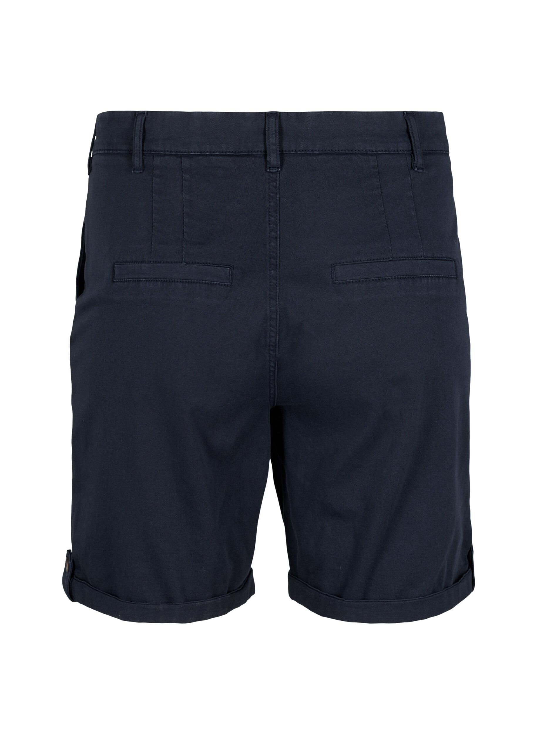 Zizzifashion Chino shorts with pockets, Navy Blazer, Packshot image number 1