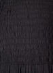 Midi dress in viscose with smocking, Black, Packshot image number 2