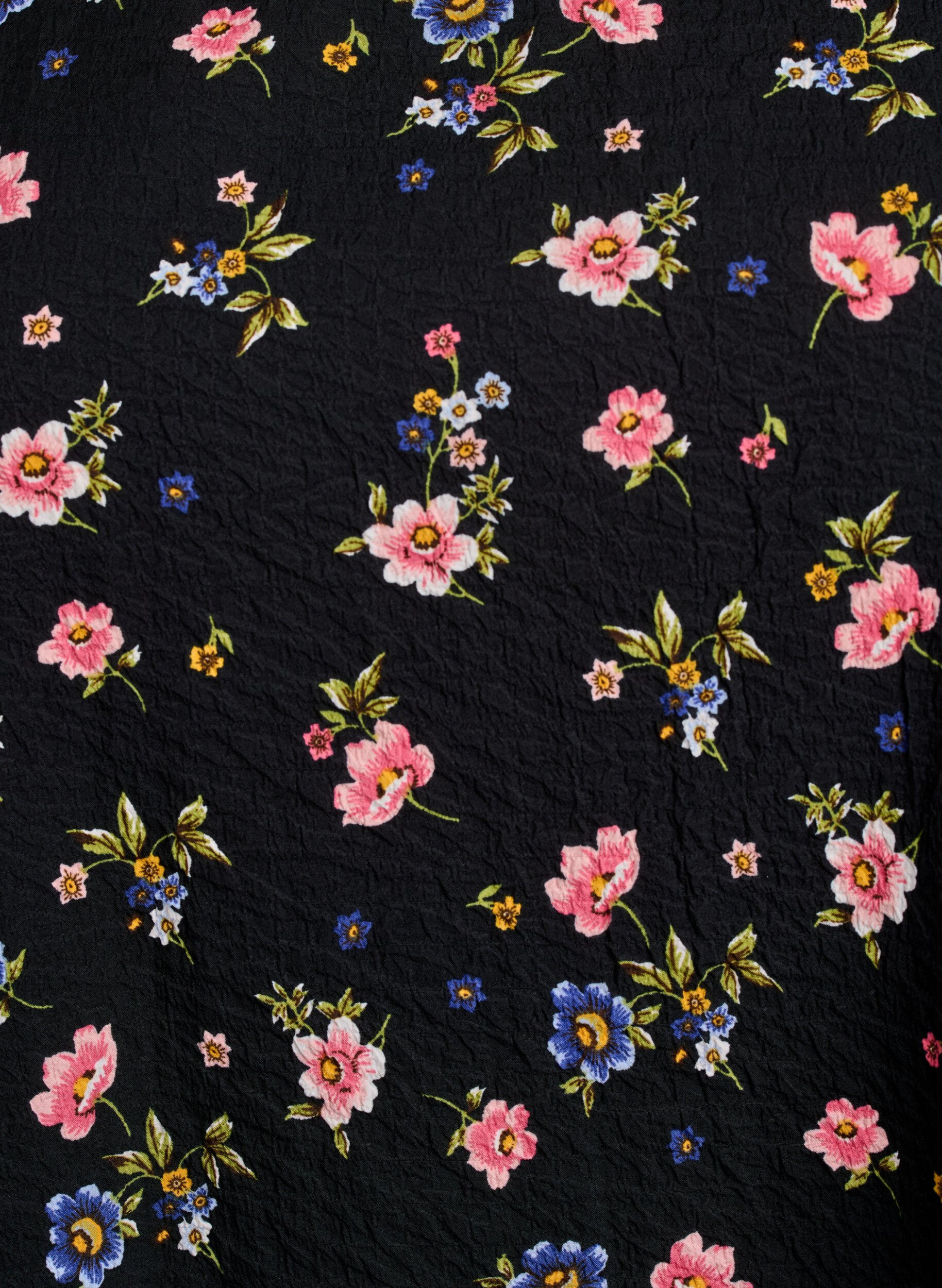 Zizzifashion Sleeveless top with texture, Black, Packshot image number 2